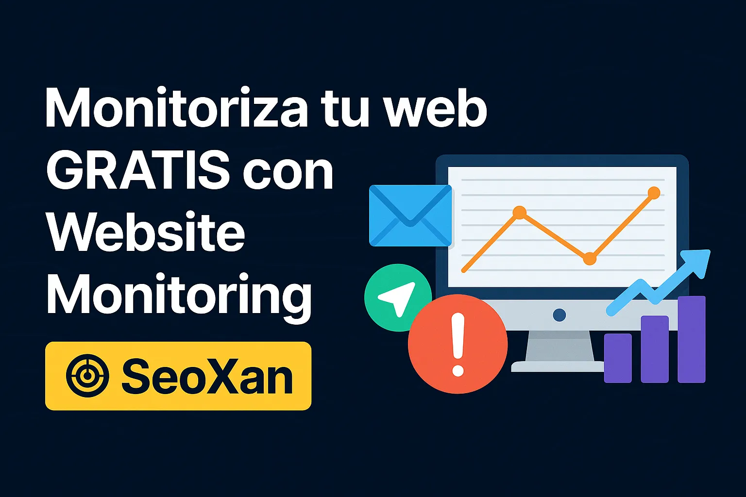 Uptime Website Monitoring by SeoXan – Control total de tu web, incluso mientras duermes