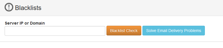 Email Blacklist Check - See if your server is blacklisted