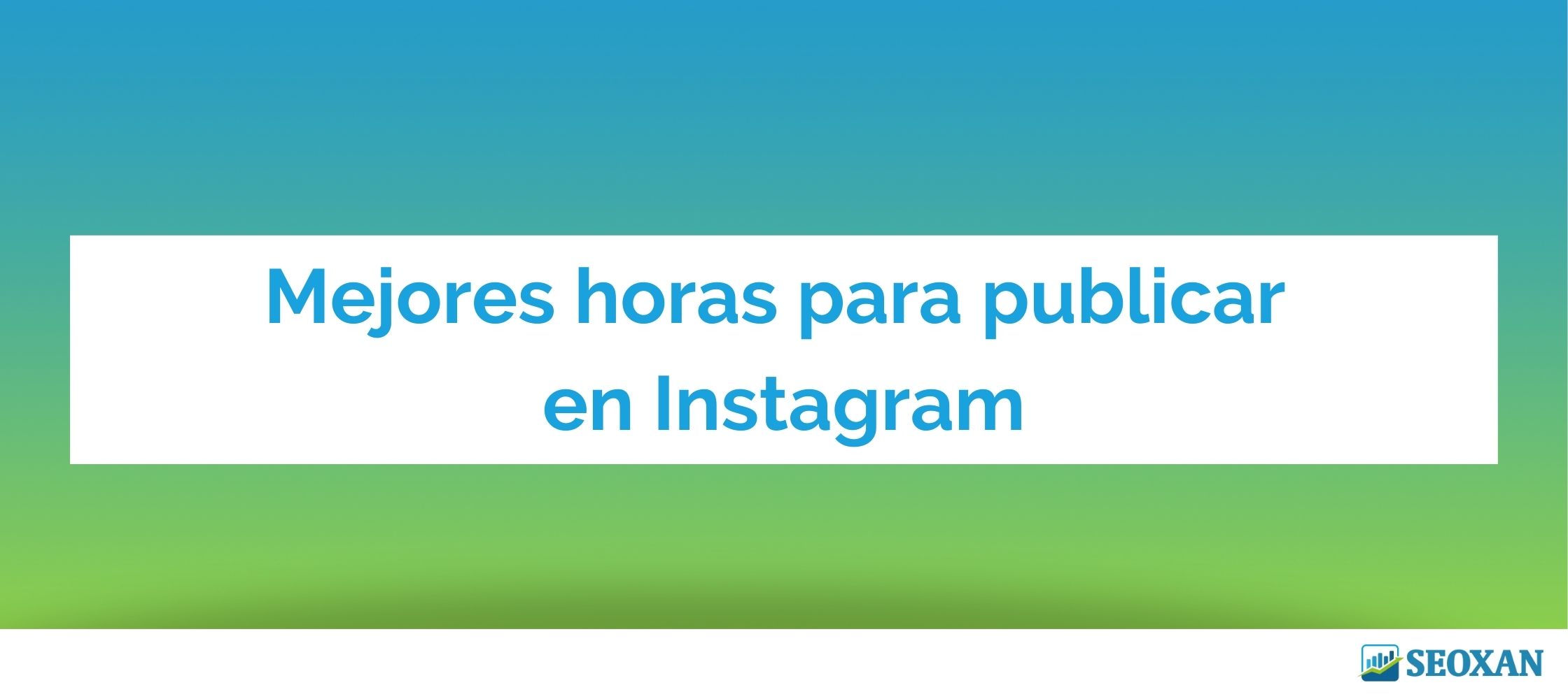 Mejores horas para publicar en Instagram