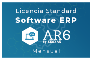 Licencia Software ERP - AR6 - Standard (Mensual)