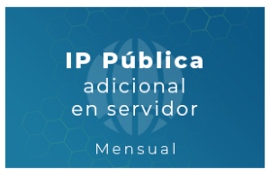IP Pública adicional en servidor (Mensual)