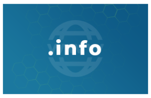 Contratación o renovación de un dominio .info